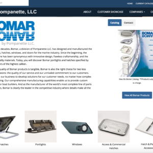 Another view of Bomar's company profile page