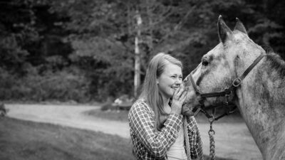 Tasha & Surprise Equestrian Photoshoot at Family Home(Westmoreland, NH)