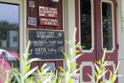 Vermont Country Store Chalkboard Lettering Signs(Rockingham, VT)