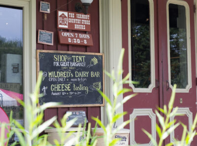 Vermont Country Store Chalkboard Lettering Signs(Rockingham, VT)